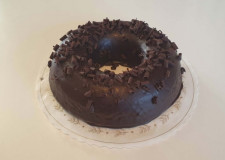 Rund chokoladekage